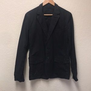 Black casual blazer